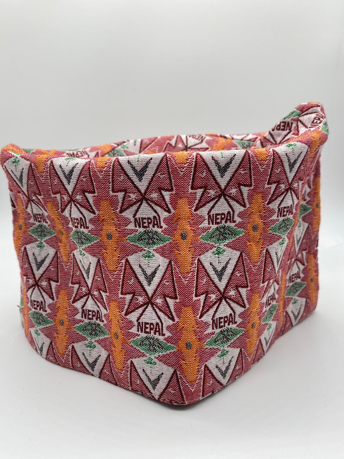 Dhaka Topi Nepal Flag